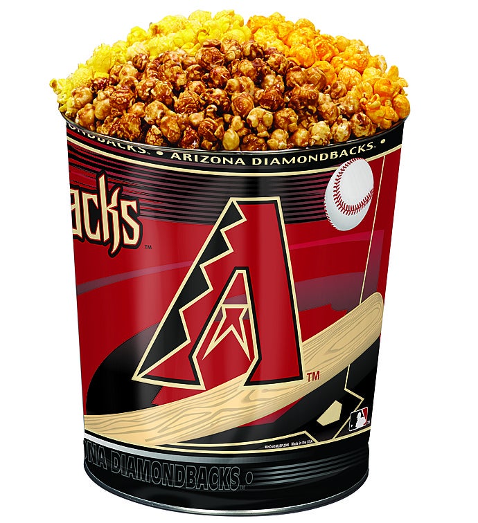 Arizona Diamondbacks 3 Flavor Popcorn Tins