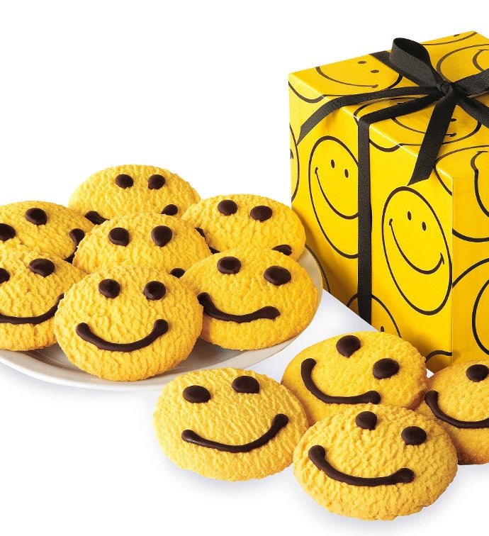 Smiley Face Butter Cookies