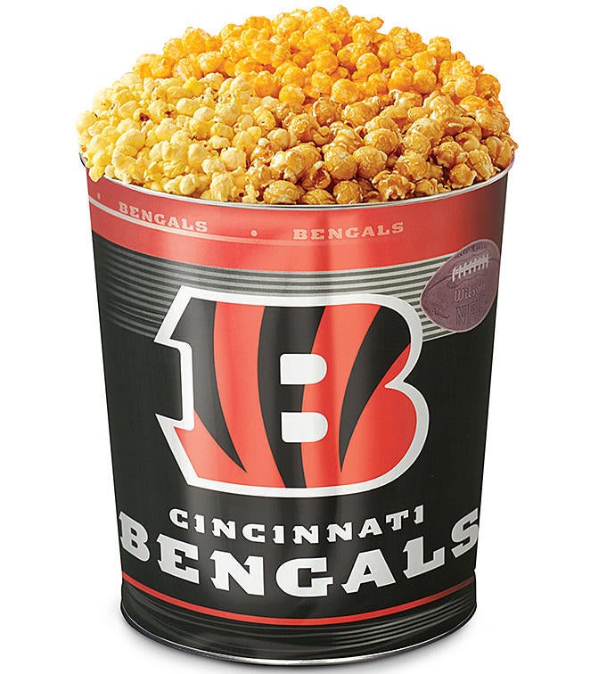 Cincinnati Bengals 3 Flavor Popcorn Tins