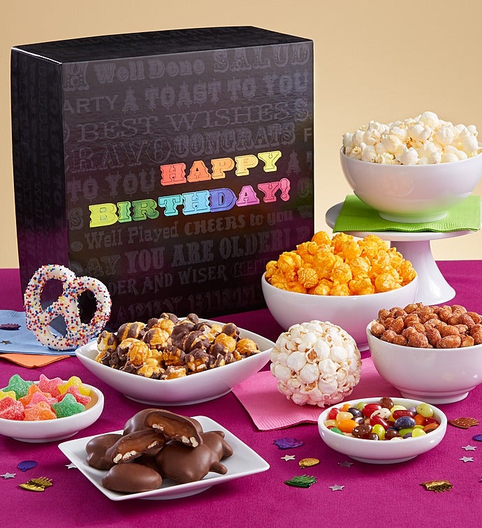 Say It In Color Snack Sampler - Happy Birthday Sampler