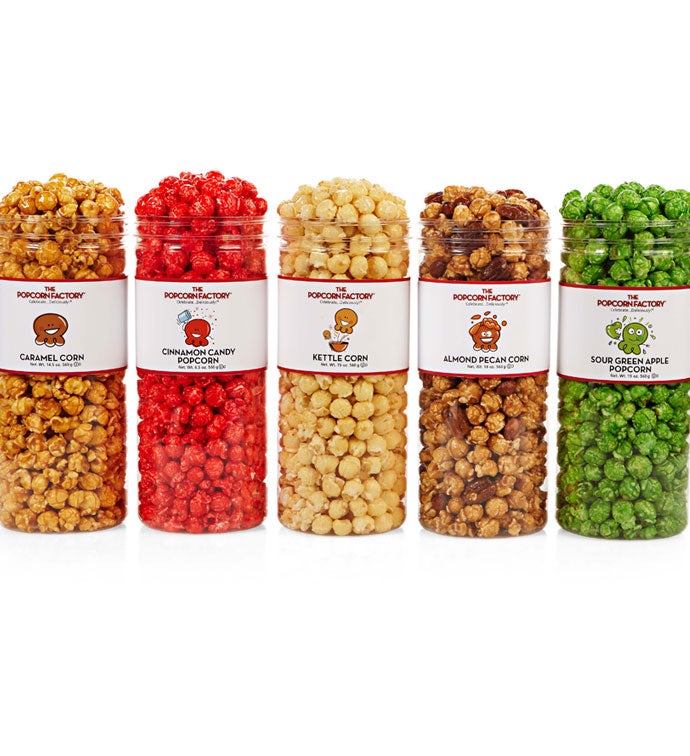 Sweet Clear Favorites - Toffee Caramel With Sea Salt Popcorn
