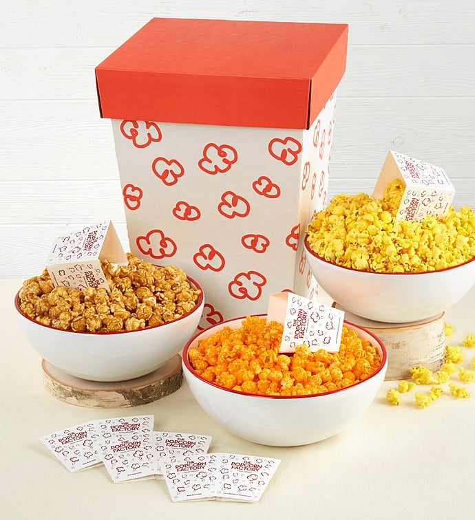 Christmas Popcorn & Gifts Popcorn Gift Sets The Popcorn Factory