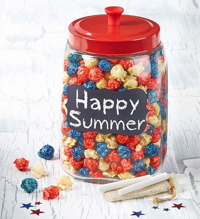 Popcorn Crock With Chalkboard