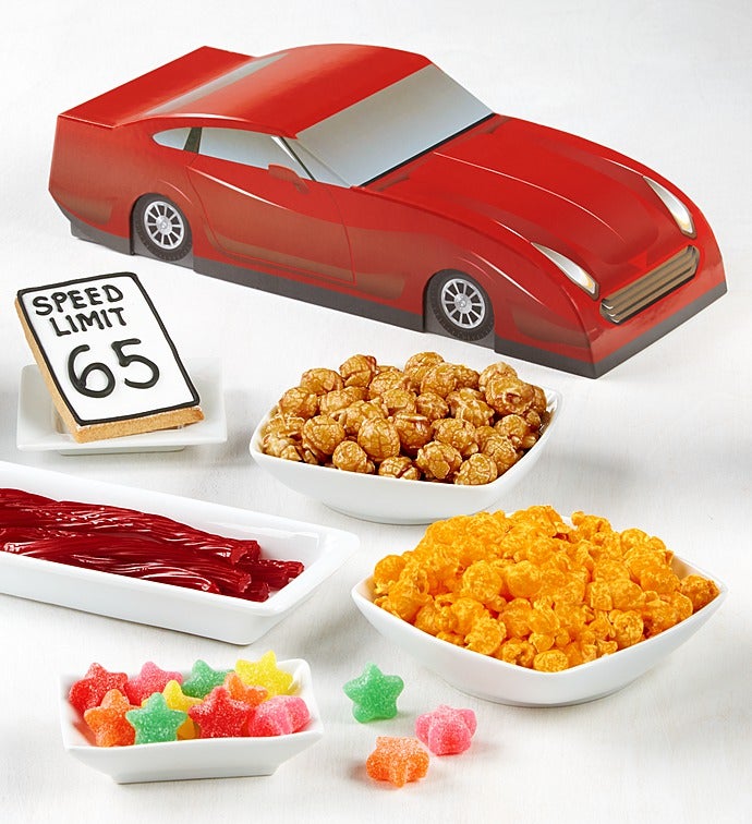 Red Sports Car Gift Box - Car Box