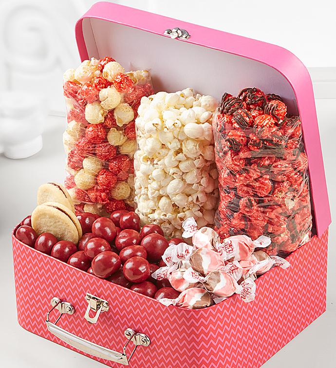 From The Heart Suitcase of Snacks Box