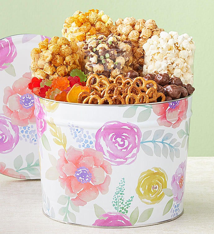 Fancy Floral Snack Assortment