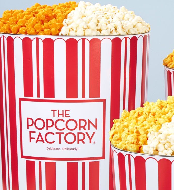 6-1/2 Gallon Tpf Retro Pick-A-Flavor - 6-1/2 Gallon Cheese Popcorn