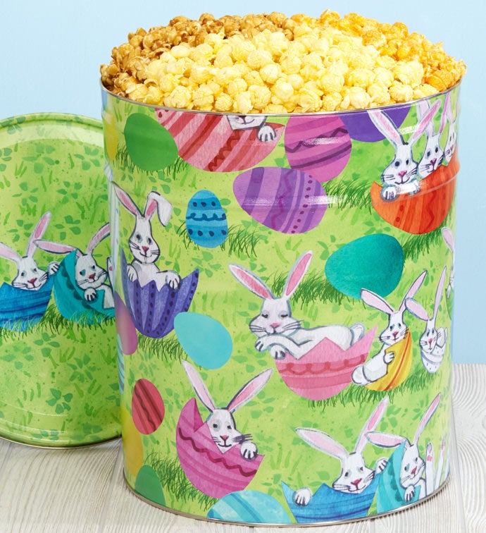 Bunny Patch 6 1/2 Gallon 3 Flavor Popcorn Tin