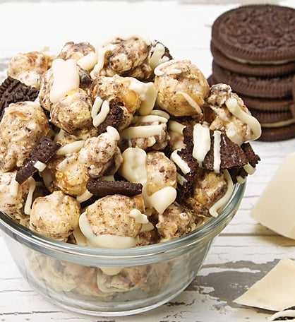 Cookies and Crème Popcorn Canister