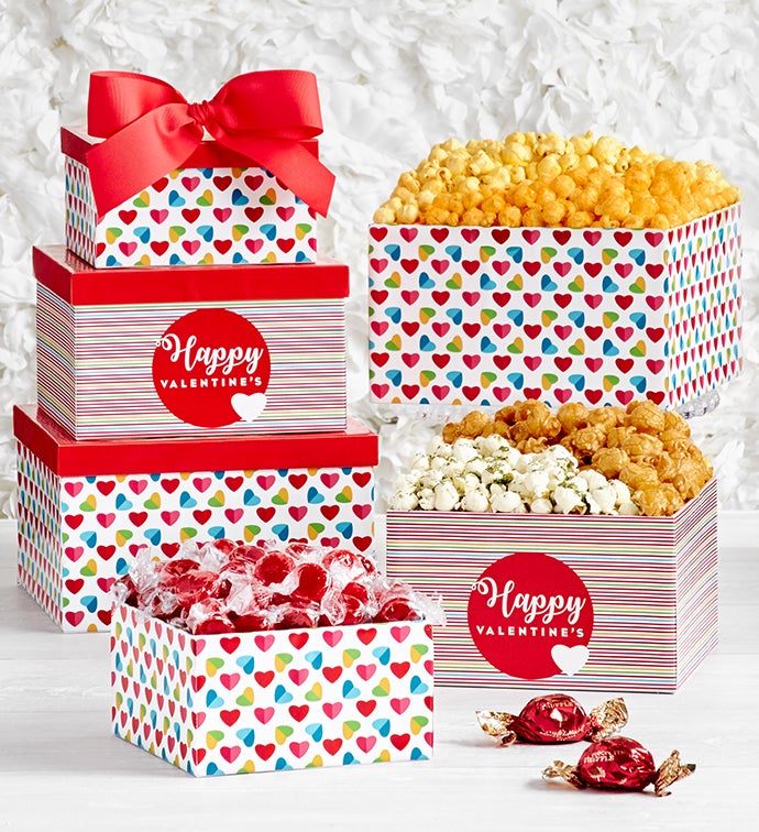 Popped Through The Heart 3 Tier Gift Tower