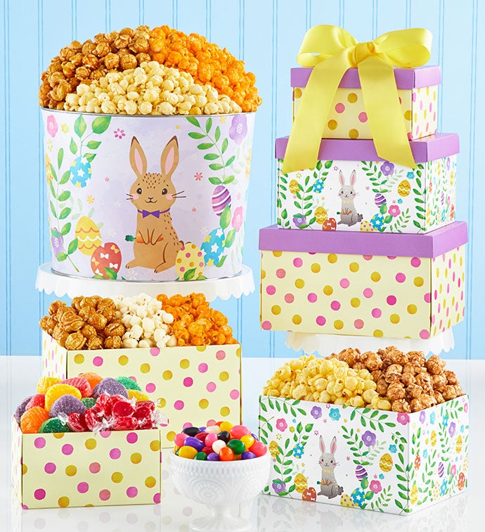 3 Gift Box Egg Cellent Adventure Tin And Tower