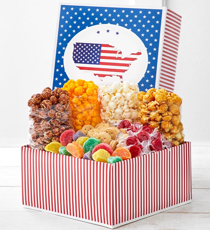 Red, White & Patriotic Gift Box