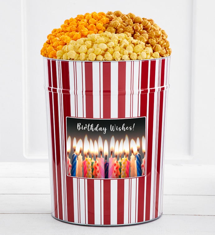 Tins With Pop® 4 Gallon Birthday Wishes