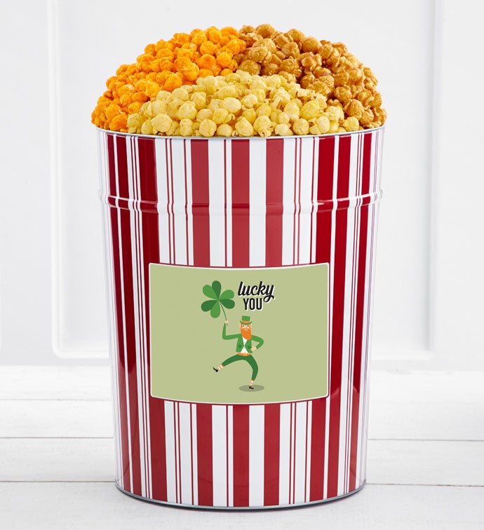 Tins With Pop® 4 Gallon Lucky You Clover