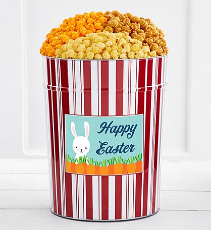 Tins With Pop® 4 Gallon Happy Easter Bunny With Carrots