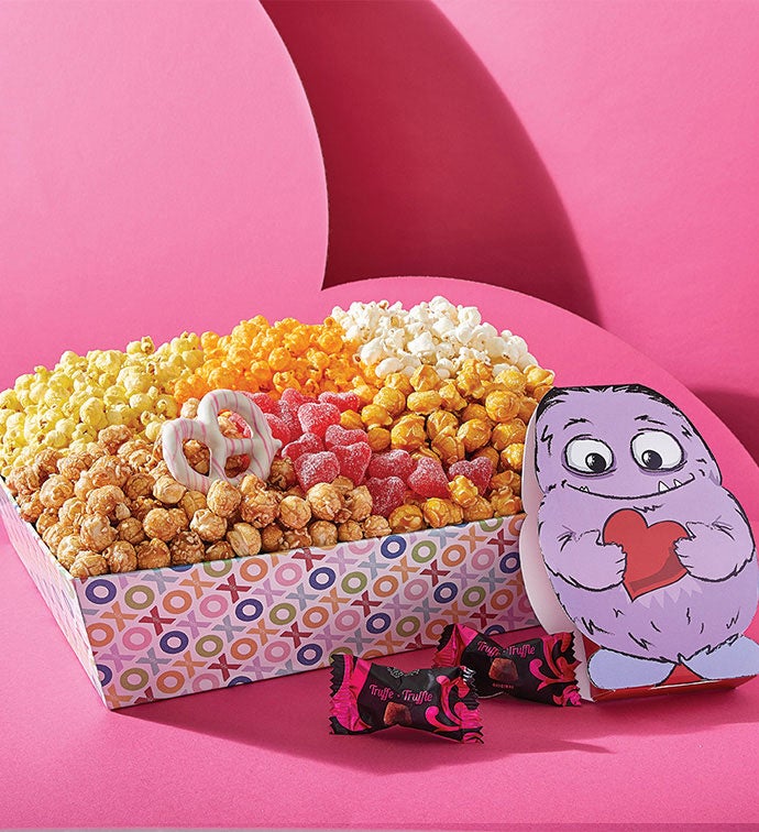 Monster Hugs Tray with Monster Box