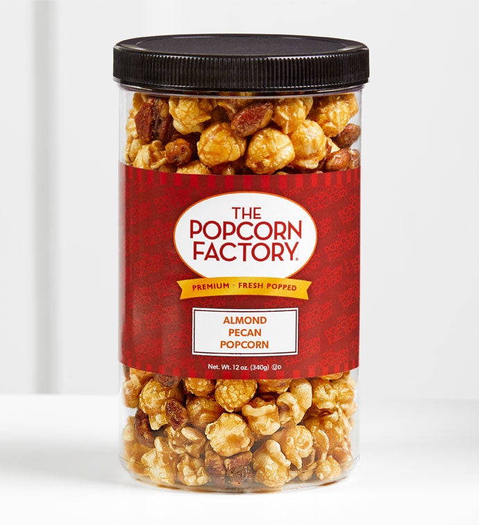 Almond Pecan Popcorn Canister