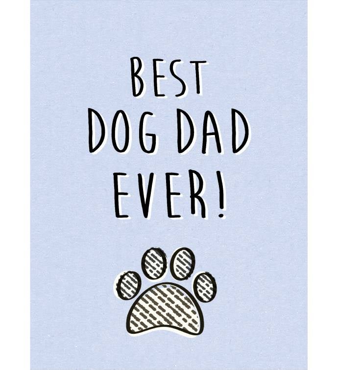 Best Dog Dad Ever Greeting Card
