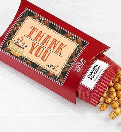 Cards With Pop® Thank You Fall Plaid