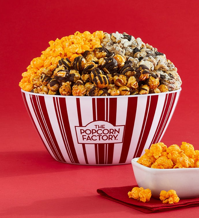 Retro Popcorn Bowl