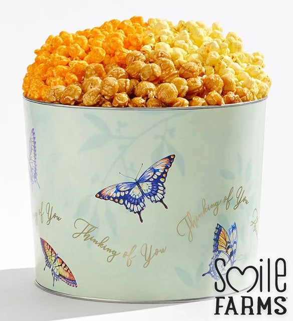 Butterfly Wishes Popcorn Tins
