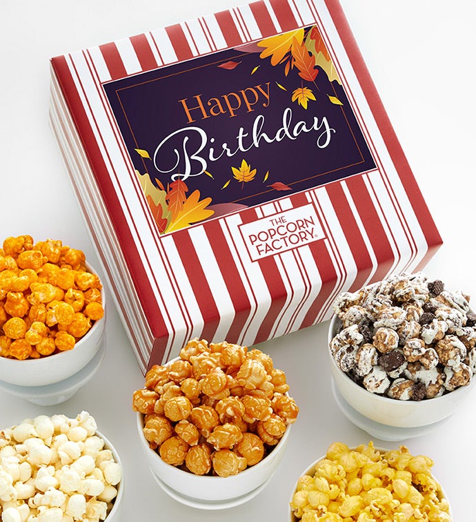 Packed With Pop® Happy Birthday Fall Leaves