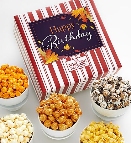 Packed With Pop® Happy Birthday Fall Leaves