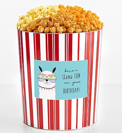 Tins With Pop® 3.5 Gallon Have A Llama Fun Birthday 3 Flavor