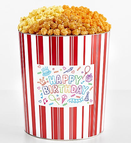 Tins With Pop® 3.5 Gallon Birthday Party 3 Flavor