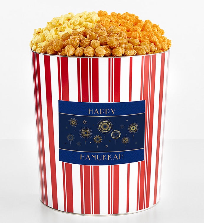 Tins With Pop® 3.5 Gallon Happy Hanukkah Sparklers