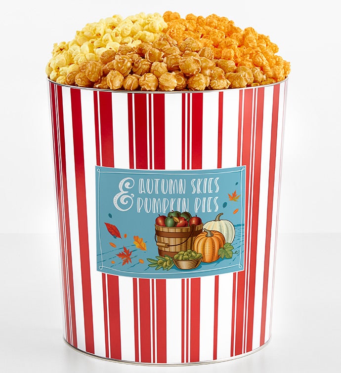 Tins With Pop® 3.5 Gallon Autumn Skies And Pumpkin Pies 3 Flavor