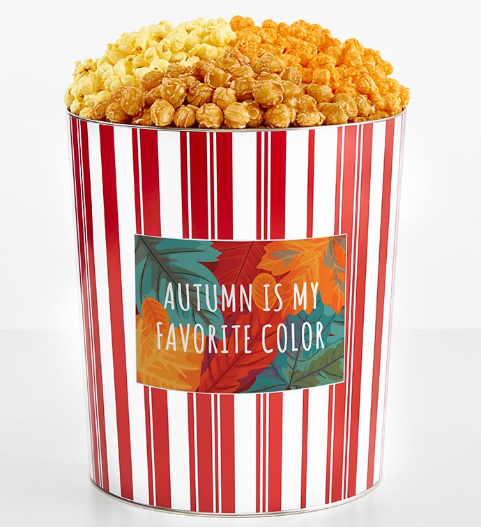 Tins With Pop® 3.5 Gallon Autumn Is My Favorite Color 3 Flavor