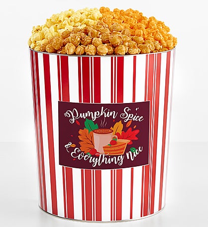 Tins With Pop® 3.5 Gallon Pumpkin Spice And Everything Nice 3 Flavor