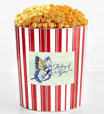 Tins With Pop® 3.5 Gallon Thinking of You Butterfly 3 Flavor