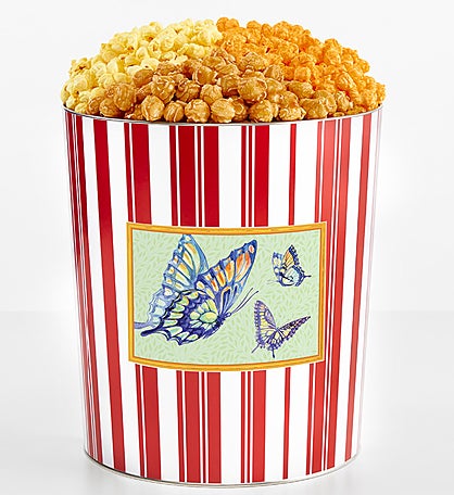Tins With Pop® 3.5 Gallon Fluttering Butterflies 3 Flavor