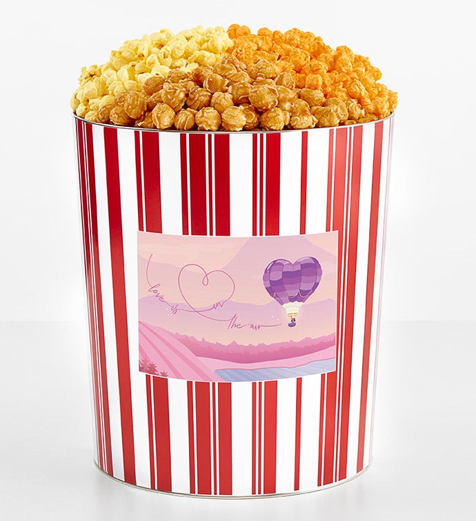 Tins With Pop® 3.5 Gallon Love Is In The Air Balloons 3 Flavor