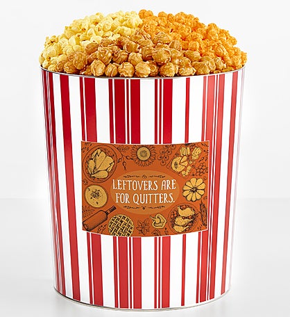 Tins With Pop® 3.5 Gallon Leftovers Are For Quitters