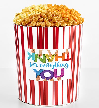 Tins With Pop® 3.5 Gallon Thank You Color 3 Flavor