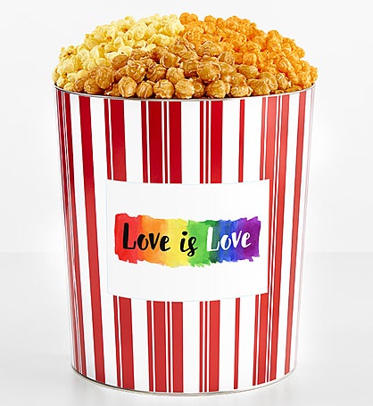 Tins With Pop® 3.5 Gallon Love Is Love 3 Flavor