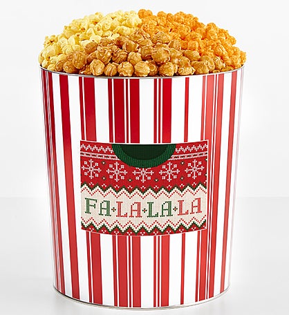 Tins With Pop® 3.5 Gallon Falalala Ugly Sweater 3 Flavor
