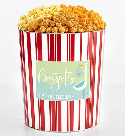 Tins With Pop® 3.5 Gallon Celebrate Baby Love 3 Flavor