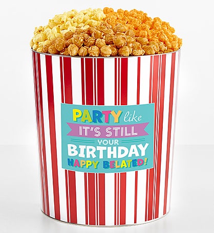 Tins With Pop® 3.5 Gallon Party Like It is Still Your Birthday 3 Flavor