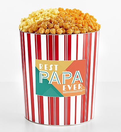 Tins With Pop® 3.5 Gallon Best Papa Ever