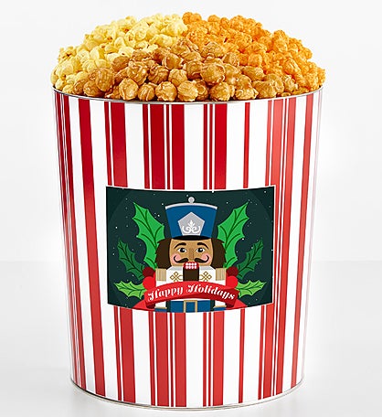 Tins With Pop® 3.5 Gallon Happy Holiday Nutcracker 3 Flavor