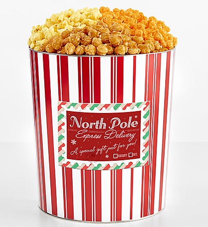 Tins With Pop® 3.5 Gallon North Pole Express Delivery 3 Flavor