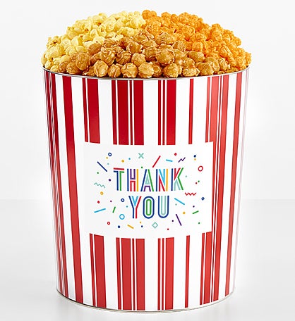 Tins With Pop® 3.5 Gallon Thank You Shapes 3 Flavor