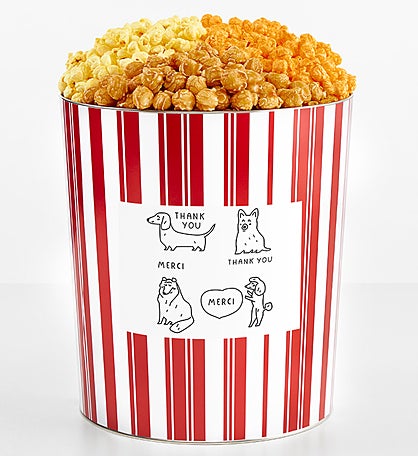 Tins With Pop® 3.5 Gallon Thank You Dogs 3 Flavor