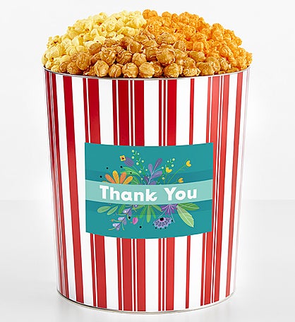 Tins With Pop® 3.5 Gallon Thank You Banner 3 Flavor