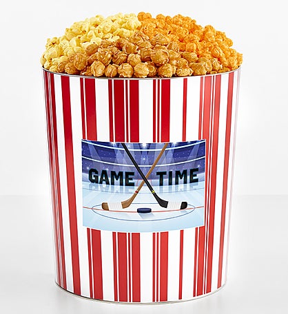 Tins With Pop® 3.5 Gallon Game Time Hockey