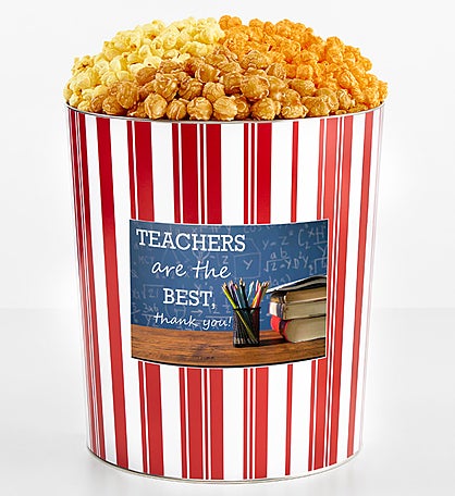 Tins With Pop® 3.5 Gallon Teachers Are The Best Thank You 3 Flavor